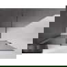 Mexen Velar mozgatható Walk-in zuhanyfal 160 x 200 cm, grafit 8 mm, gun gray szezámmagos - 871-160-000-43-66