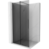 Mexen Velar tolóajtós zuhanyfal Walk-in 120 x 200 cm, grafit 8 mm, gun metal - 871-120-000-43-95