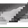 Mexen Velar kihúzható Walk-in zuhanyfal 160 x 200 cm, grafit 8 mm, gun metal - 871-160-000-43-95