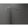 Mexen Velar paravan de duş glisant Walk-in 150 x 200 cm, grafit 8 mm, gun metal - 871-150-000-43-95