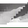Mexen Velar panou duș glisant Walk-in 140 x 200 cm, sticlă mată 8 mm, nichel periat - 871-140-000-33-97