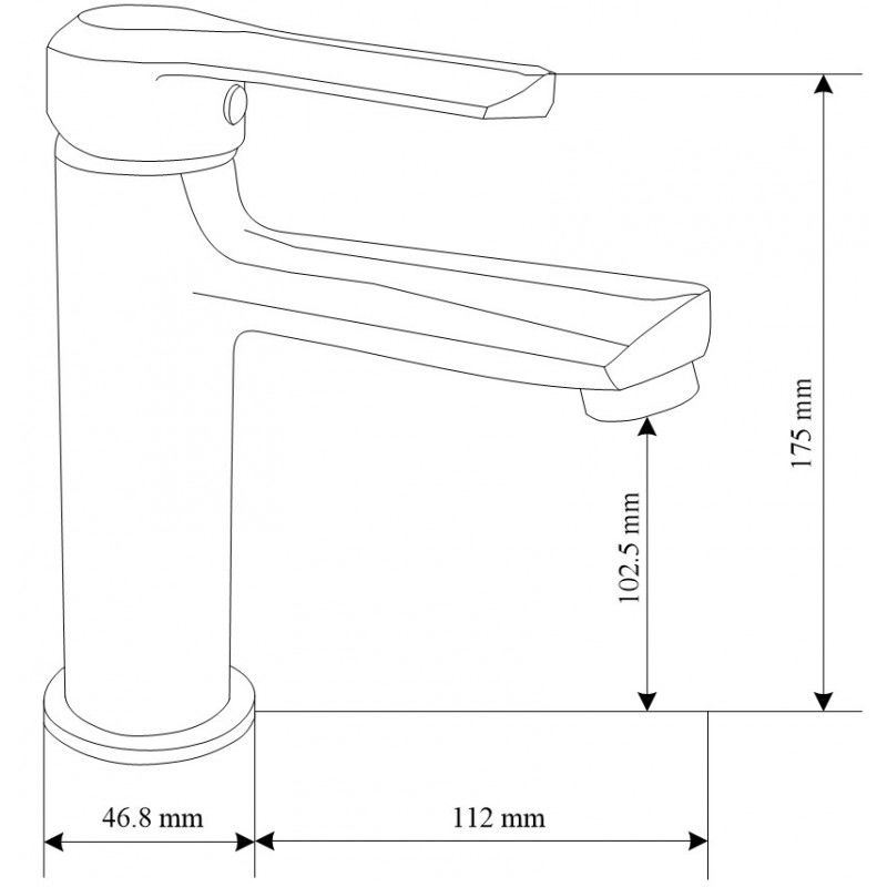 Mexen Sabre R05 fürdőkád szett, fehér - 72103R05-20