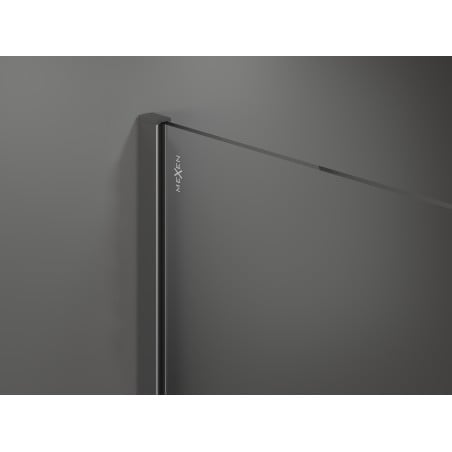 Mexen listă perete lateral pentru perete duș, gun metal - 800-00-95