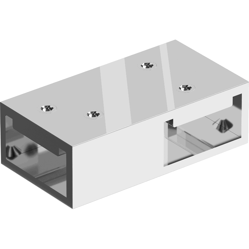 Mexen T csatlakozó fali konzolokhoz, króm - 800-09-01