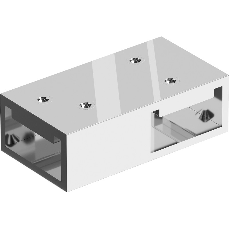 Mexen Uni-T Conector T pentru suporturi de perete, crom - 800-09-01