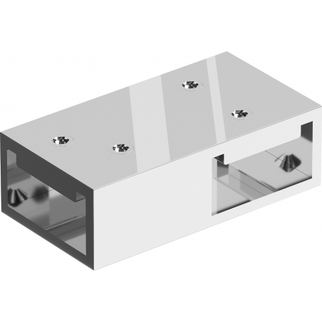 Mexen T csatlakozó fali konzolokhoz, króm - 800-09-01