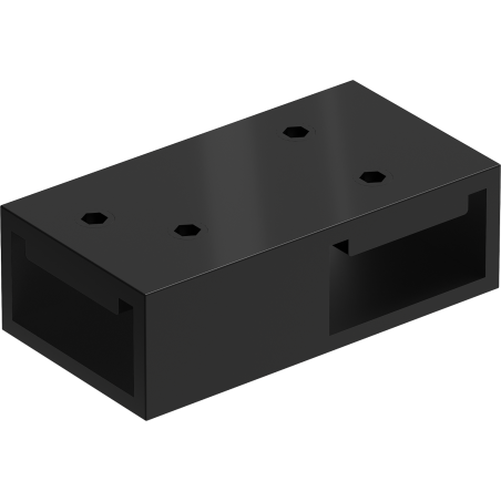 Mexen T csatlakozó fali tartókhoz, fekete - 800-09-70