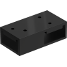 Mexen Uni-T Conector în T pentru suporturi de perete, negru - 800-09-70