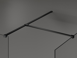 Mexen T csatlakozó fali tartókhoz, fekete - 800-09-70