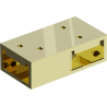 Mexen Uni-T Conector T pentru suporturi de perete, auriu - 800-09-50