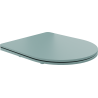 Mexen capac de toaletă cu închidere lentă slim, duroplast, verde deschis mat - 39740048