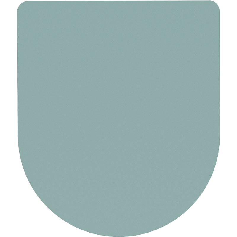 Mexen capac de toaletă cu închidere lentă slim, duroplast, verde deschis mat - 39740048