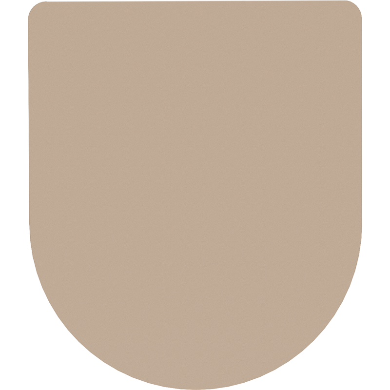 Mexen Slim, duroplast, cappuccino matt lassan záródó WC ülőke - 39740064