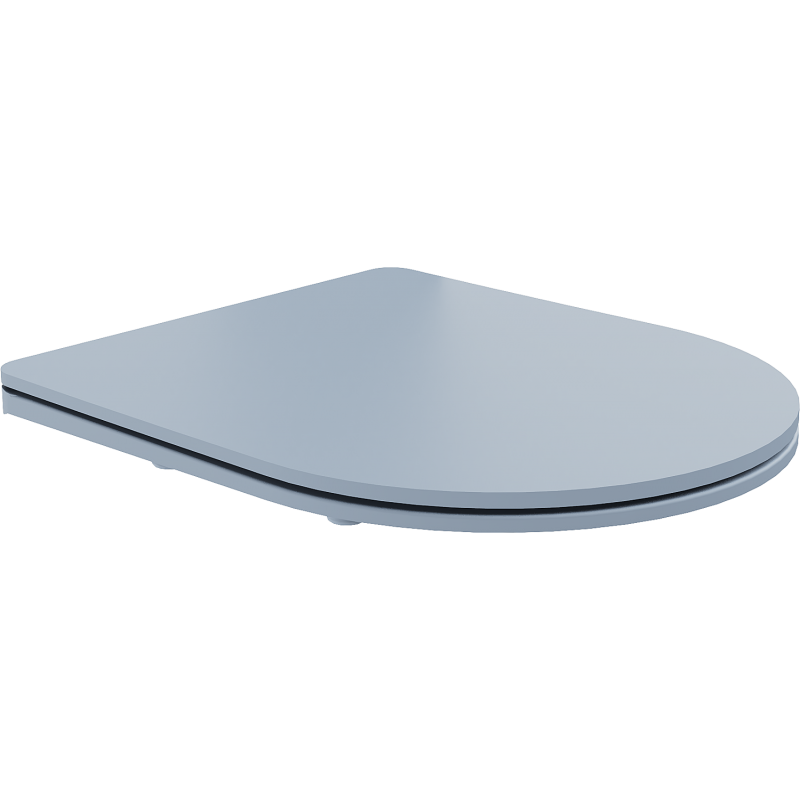 Mexen deska lecsukódó slim, duroplast, szürke-kék matt - 39740069