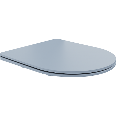 Mexen deska lecsukódó slim, duroplast, szürke-kék matt - 39740069