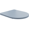 Mexen deska cu cădere lentă slim, duroplast, gri-albastru mat - 39740069
