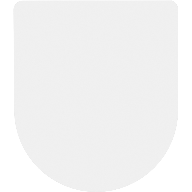 Mexen scaun wc cu închidere lentă slim, duroplast, alb mat - 39740001