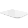 Mexen Madox lassan lecsukódó slim WC-ülőke, duroplast, fényes fehér - 39154000