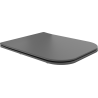 Mexen Madox deska cu închidere lină slim, duroplast, gri mat închis - 39154061