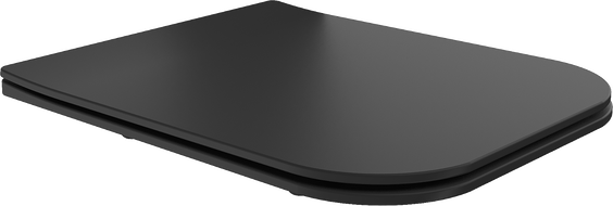 Mexen Madox capac de toaletă cu închidere lentă slim, duroplast, negru mat - 39154085