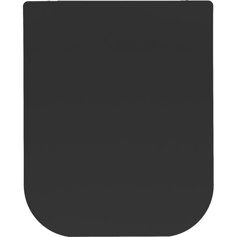 Mexen Madox capac de toaletă cu închidere lentă slim, duroplast, negru mat - 39154085