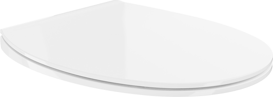 Mexen Egg capac WC cu cădere lentă slim, duroplast, alb lucios - 39243000
