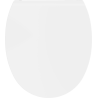 Mexen Egg capac WC cu cădere lentă slim, duroplast, alb lucios - 39243000