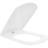 Mexen Vito lassan záródó, vékony WC-ülőke, duroplast, fényes fehér - 39174000