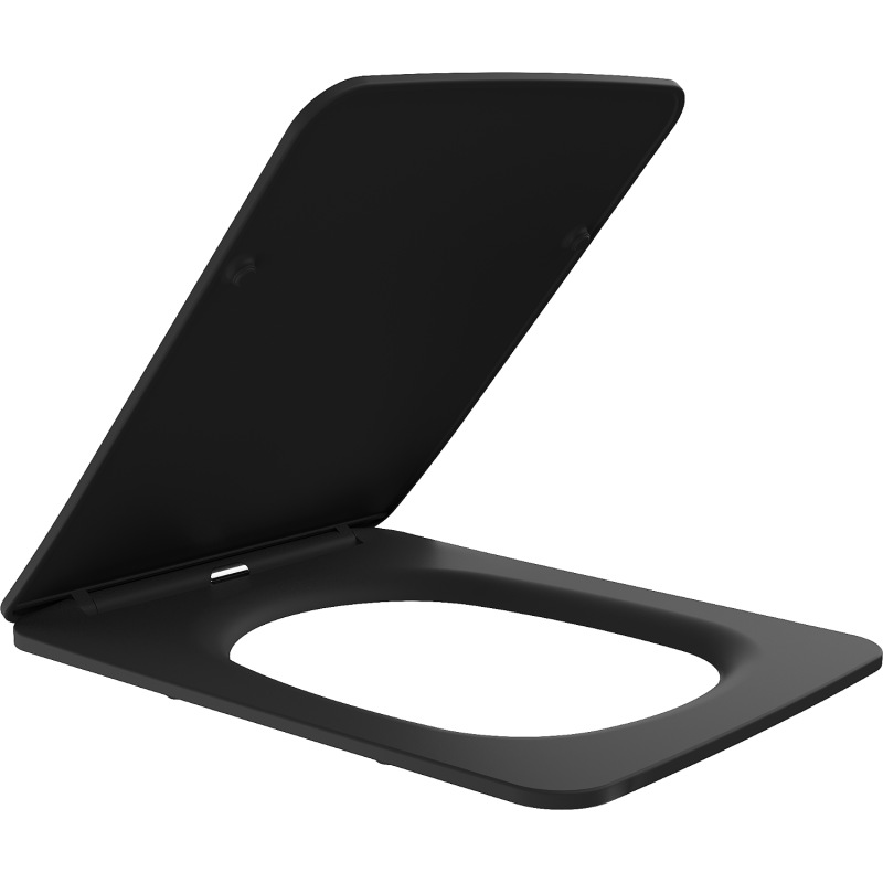 Mexen Vera capac WC slim cu cădere lentă, duroplast, negru mat - 39164085