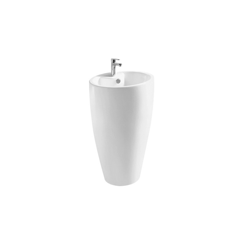 Mexen Orkla chiuvetă independentă 50 x 38 cm, albă - 26065000