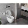 Mexen Egg vas wc Rimless cu capac soft-close slim, duroplast, alb lucios - 30245000