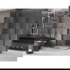 Mexen Velar L Duo cabină duș glisantă 100 x 90 cm, transparent, metal pistol - 871-100-090-02-03-95