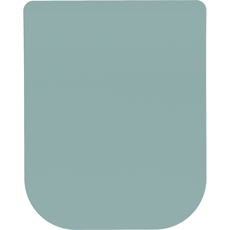 Mexen Teo lassan záródó, slim duroplast WC-ülőke, világos zöld matt - 39840048