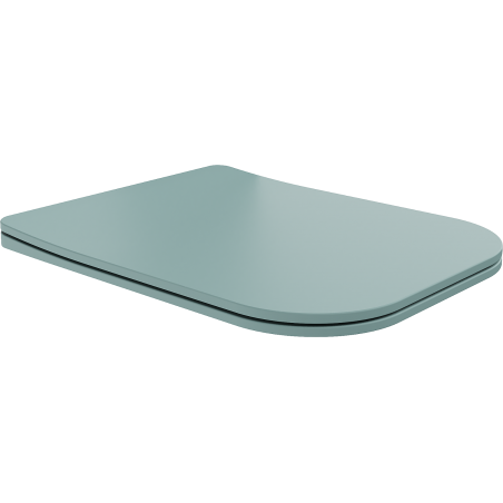 Mexen Teo deska wolnoopadajătoare subțire, duroplast, verde deschis mat - 39840048