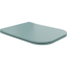Mexen Teo capac wc cu cădere lentă slim, duroplast, verde deschis mat - 39840048