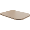 Mexen Teo capac de toaletă cu cădere lentă slim, duroplast, cappuccino mat - 39840064