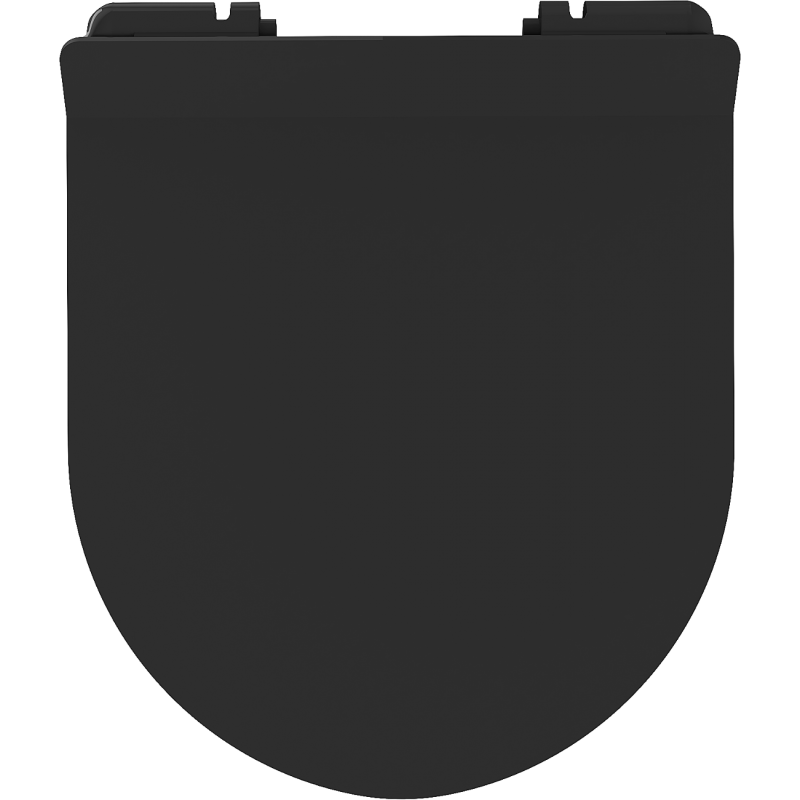 Mexen Lena capac de toaletă cu închidere lentă, subțire, duroplast, negru lucios - 39242070