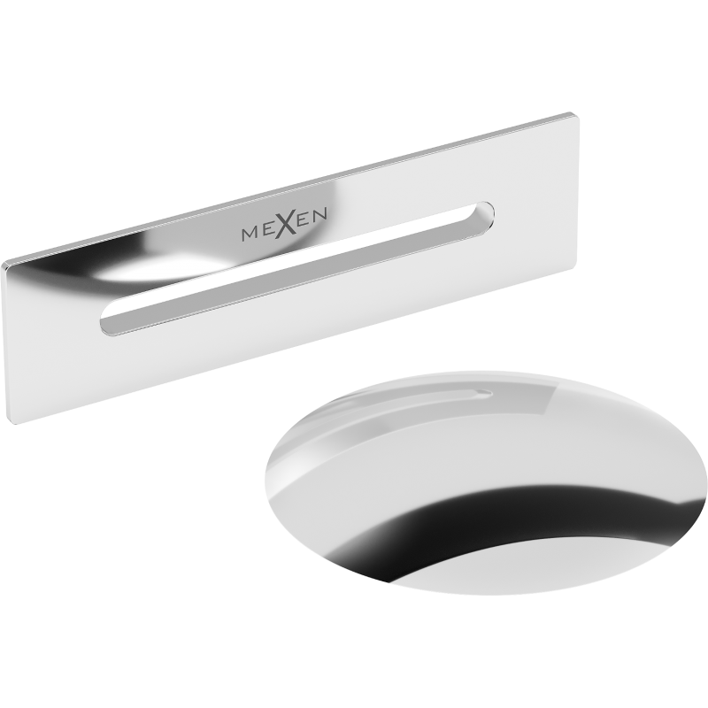 Mexen Uni dop cu preaplin pentru cadă freestanding, crom - 5100-01