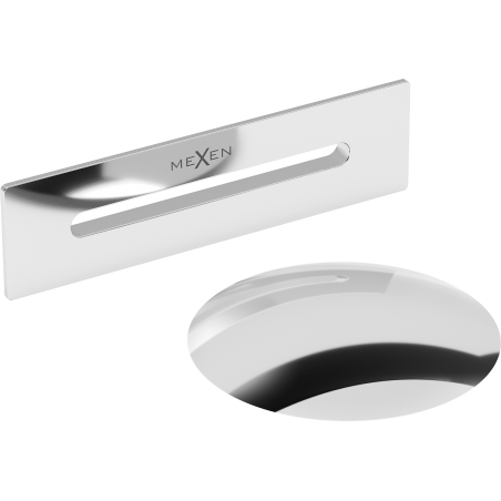 Mexen Uni dop cu preaplin pentru cadă freestanding, crom - 5100-01