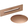 Mexen Uni dop scurgere cu preaplin pentru cadă freestanding, cupru periat - 5100-65