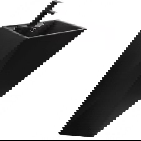 Mexen Ida 47 x 47 cm szabadon álló mosdókagyló, fekete matt - 26114670