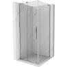 Cabină de duș glisantă Mexen Velar L 110 x 110 cm, transparentă, cromată - 871-110-110-03-01
