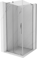 Mexen Velar L cabina de duș culisantă 110 x 110 cm, transparentă, crom - 871-110-110-03-01