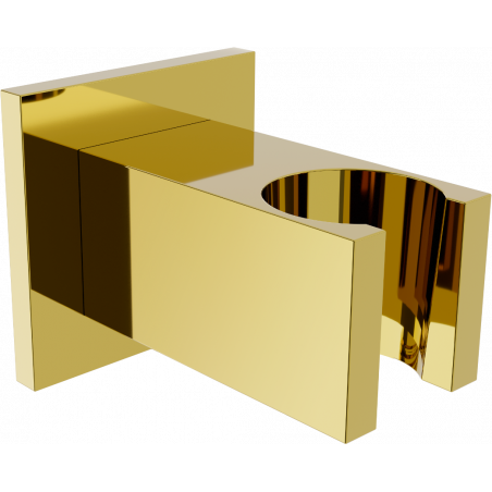 Mexen Cube suport duș, auriu - 79350-50