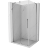 Mexen Velar L cabină de duș culisantă 110 x 100 cm, transparent, crom - 871-110-100-03-01