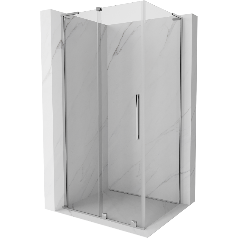 Mexen Velar L cabină de duș glisantă 120 x 70 cm, transparent, crom - 871-120-070-03-01