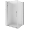 Cabină de duș culisantă Mexen Velar L 120 x 110 cm, frosted, crom - 871-120-110-33-01