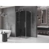Mexen Velar L cabină de duș glisantă 100 x 90 cm, grafit, crom - 871-100-090-43-01