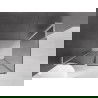 Mexen Velar L cabină de duș glisantă 100 x 120 cm, grafit, crom - 871-100-120-43-01