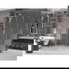 Mexen Velar L cabină de duș glisantă 120 x 120 cm, transparent, albă - 871-120-120-03-20